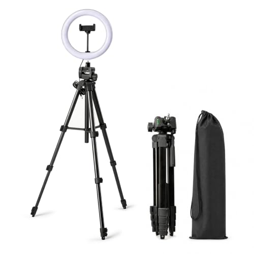 ShowMaven 10" Ring Light with Adjustable Tripod