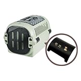 名入れ キャンピングキャリーファインR ダブルドア M グリーン リッチェル 犬 簡単 ペット 移動 旅行 バッグ ハード ケース ケージ お出かけ 防災 避難 通院 災害 対策 ギフト プレゼント