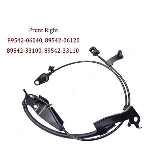 Sensor de velocidad ABS delantero derecho con referencia 89542-06120 2