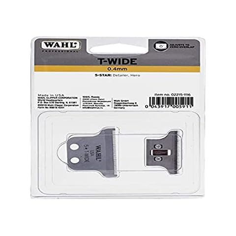 Wahl T Blade Wide Detailer Replacement Blade Cover