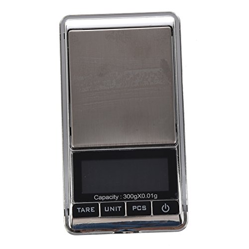 TOOGOO(R) New 300g x 0.01g Mini Digital Protable Jewelry Pocket Gram Scale