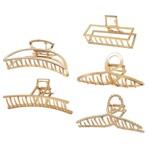 Ieron Juego de Horquillas de Metal con Forma geométrica de Moda, Antideslizantes, Accesorios para el Cabello exquisitos Que añaden Encanto al Cabello Largo, Corto, Liso y Rizado