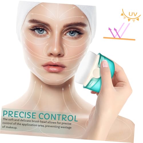 MAGICLULU Sunscreen Applicator Brush with Cover Flat Top Foundation Brush for Travel Makeup and Sunblock Application