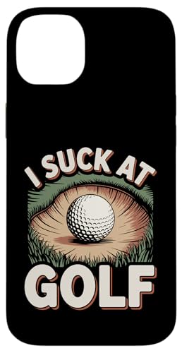 I Suck At Golf Joke ʔSt s Ȓj St X}zP[X iPhone 14 Plus p