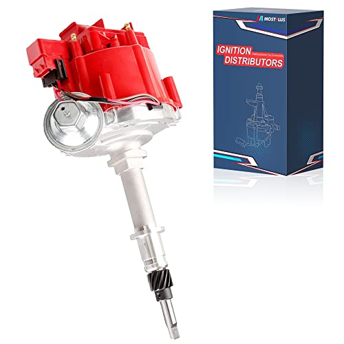 Mostplus Ignition Distributor 65K Coil 6 Cylinder Compatible With 1956-1990 Amc/Jeep Incline 6 4.2L 232/258 #TOP12