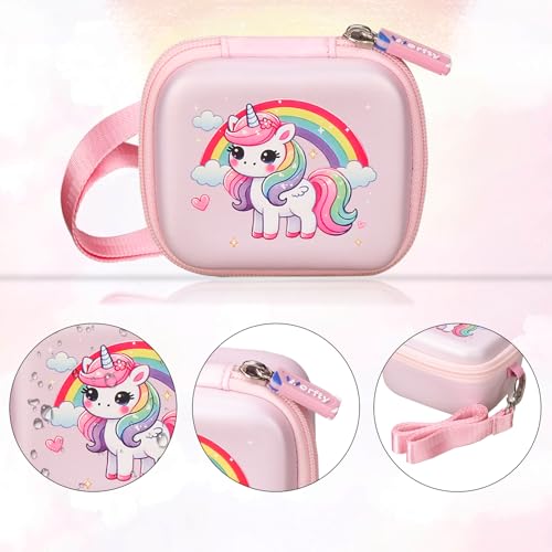 Funda infantil para cámara diseño unicornio rosa miniatura 7