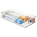 iDesign Stackable Storage Bin - Organizer Bins for Pantry, Fridge, or Freezer, Clear, Made in USA