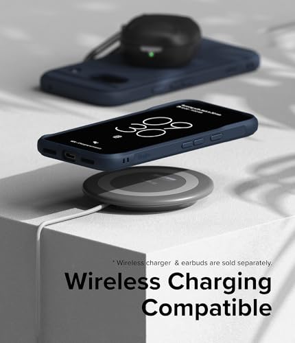 Image of Ringke Onyx for Google Pixel 8a Case [Feels Good in The Hand] Oil & Dirt Resistant, Enhanced Camera Lens Protection, Comfortable Grip, Non-Slip, Lightweight Cover - Navy