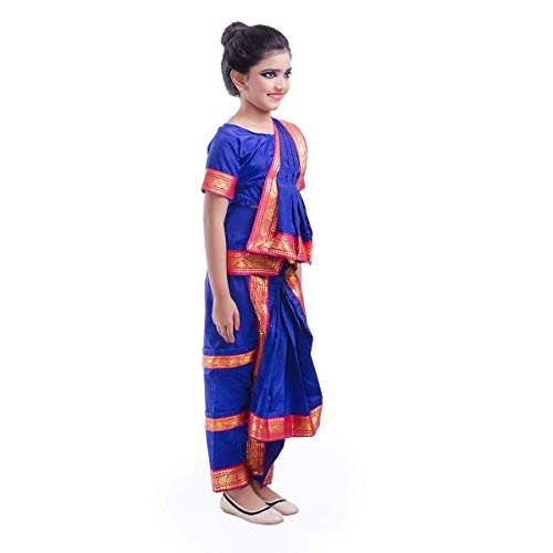 Image of Fancydresswale Bharatnatyam Dance Dress for Girls