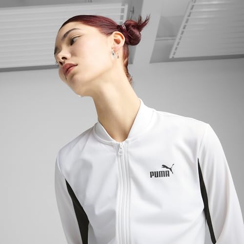 PUMA Damen Poly Baseball Suit cl Gestrickte Anzüge, PUMA White, XS – Ansicht 5