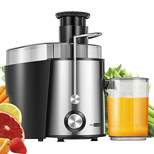 VIVOHOME 400W Centrifugal Juicer Machine 2-speed Juice Extractor with Safety Lock Arm Overloading Protection