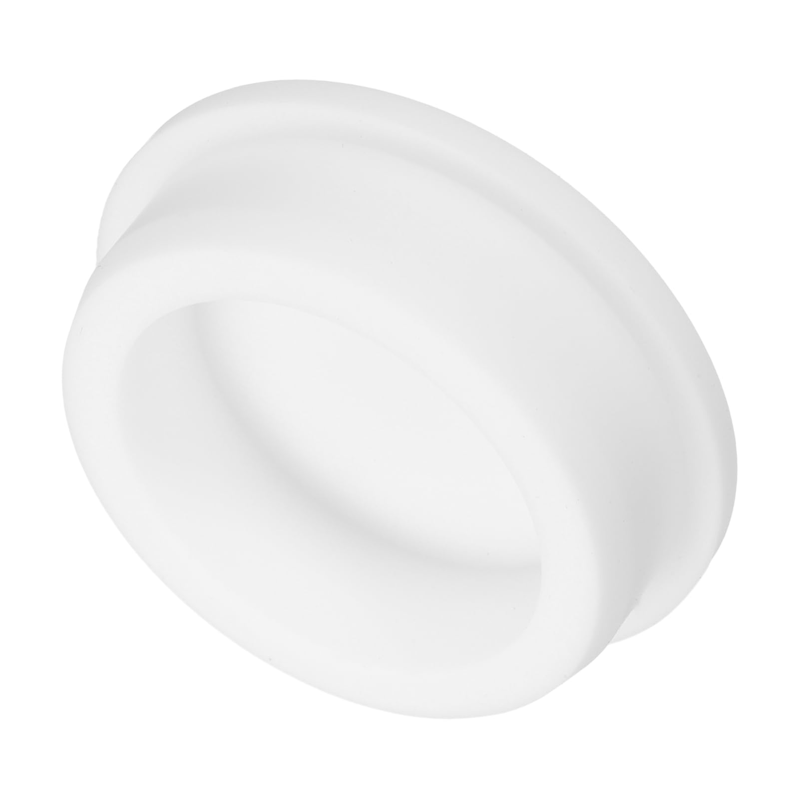 MECCANIXITY High Temp Silicone Plug Mount Dia 51.3mm/2.02 Inch T Shaped Rubber Stopper Hole Plugs for Powder Coating Plating Waterproof Sealing Plugs White Pack of 1