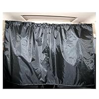 Wanfoou Auto-Sichtschutzvorhänge, Schwarze Auto Trennvorhänge Sonnenschutz, Auto-Trennvorhänge, Auto-Sonnenblenden, Auto-Fensterrollos, Abnehmbarer Sonnenschutz, Wohnmobil-Camping-Zubehör