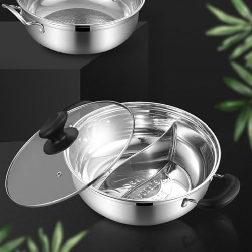 Casserole à induction rapide compartiment divisé pour cuisiner deux plats sans mélanger - 8