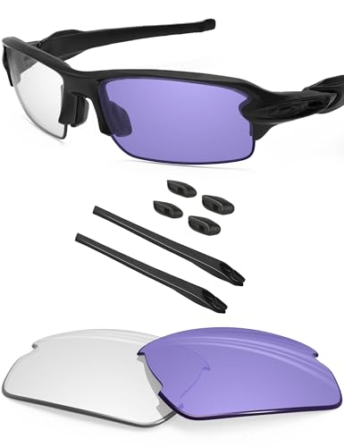 Image of BLAZERBUCK Replacement Lenses & Sock Kit for Oakley Flak 2.0 OO9295 Sunglasses