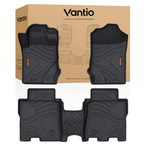 Image of Floor Mats for Ford Bronco 2021-2025 2026 4 Door, Custom Fit TPE All Weather Floor Liners, Waterproof Heavy Duty Car Floor Mats(Not Fit for Bronco Sport)