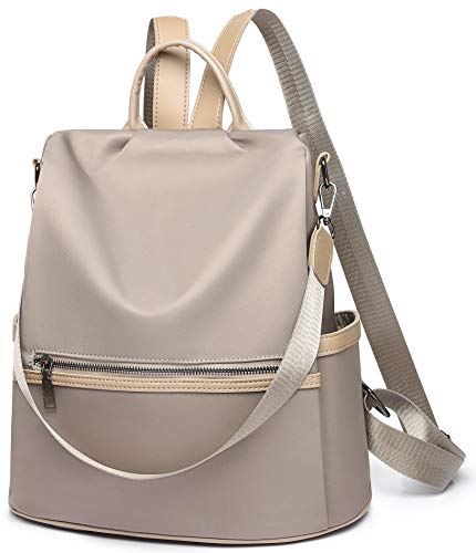 z-joyee Women Backpack Purse Waterproof Nylon Anti Theft Rucksack Lightweight Travel School Shoulder Bag