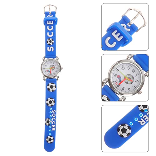 UKCOCO Relógio Infantil Relógios Infantis Relógio De Pulso Relógio De Futebol Crianças Assistem 3d F