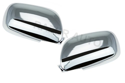 Razer Auto CHROME MIRROR COVER for 2007-2011 TOYOTA YARIS 4D & 5D / 2009-2013 TOYOTA COROLLA/MATRIX/PRIUS