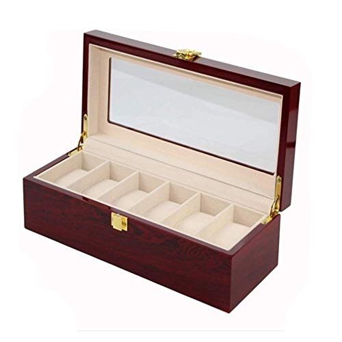 Boîte de rangement en bois XJBTBA pour ranger montres et bijoux efficacement