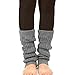 TeeHee 80s Vintage Comfortable Ribbed Cable Knit Leg Warmers for Women 3 pairs (Cable Knit)
