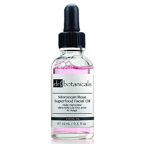 DR BOTANICALS Huile Marocaine Ultra-Riche à Rose pour Visage Cover