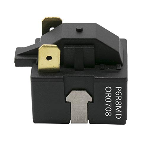iRomehony Refrigerador PTC Starter Compresor de arranque de repuesto para P6R8MD OR0708 2 pines Ajuste para Kenmore LG Magic Chef Refrigerator Deshumidificador PTC Starter