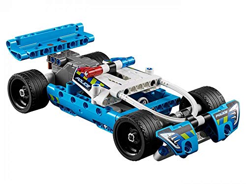 Technic Polizei-Verfolgung Auto 42091 Bauset, Neu 2019 (120 Teile) - Lego - Immagine 2