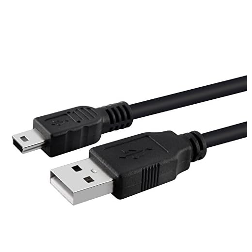 0,50 cm/1,5 fot lång mini-USB-data och laddningskabel för Garmin Dash Cam 10/Dash Cam 20/Dash Cam 30/Dash Cam 35