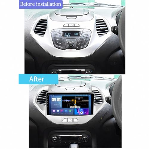 Caméra de recul autoradio portable Ford Figo Bluetooth écran tactile