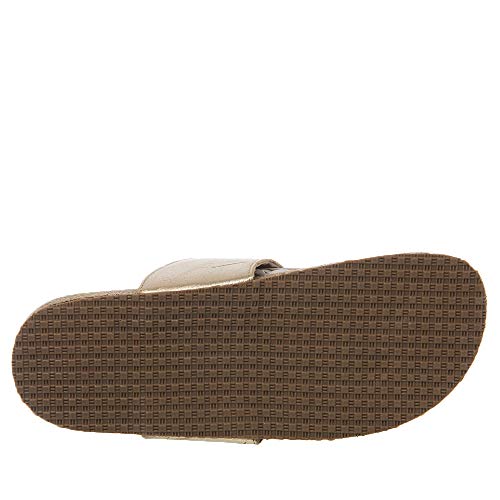 Sandália Feminina Birken em Couro Metalic 212 Doctor Shoes-Prata-38