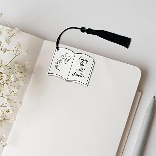 Bookmarks For Women, Book Markers For Women With Quotes, Funny Bookmarks For Book Lovers Gifts, Enjoy The Next Chapter Bookmarks Gifts For Women - Sqc11 #TOP1