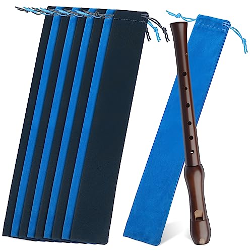 Abaodam Flute Storage Case Bag Soprano Recorder Carry Bag Soft Lining Fabric Recorder Cases