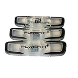 powerti Tennis Vibration Dampener-Set of 3-Shock Absorber for Tennis Strings,Premium-Durable & Long-Lasting(CA)