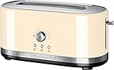 KitchenAid 5KMT4116 2rebanada(s) 1800W Crema de color - Tostador (2 rebanada(s), Crema de color, Metal, 1800 W, 420 mm, 196 mm)