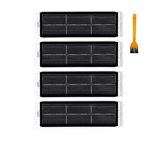Xiaomi Mijia 1 / 1S Roborock S4 S5 S5 Max S6 S6 MaxV S6 Pure Robot�|���@�X�y�A�p�[�c�ƌ݊����̂��銈���YHepa�t�B���^�[ (Color : 4 Hepa Filter)