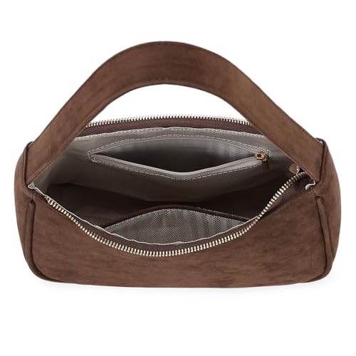 Image of CYHTWSDJ Shoulder Bags for Women, Cute Hobo Tote Handbag Mini Clutch Purse with Zipper Closure