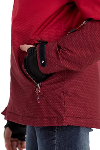 Killtec Mädchen Lynge Grls Jckt Funktionsjacke Mit Kapuze Und Schneefang, Rosa, 164 EU
