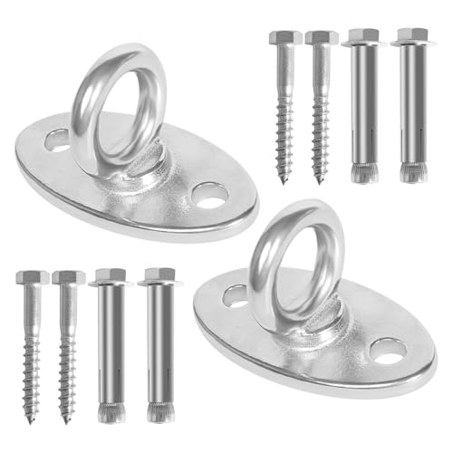 2 Stück Deckenhaken Schwerlast Hängesessel Aufhängung Boxsack Halterung...