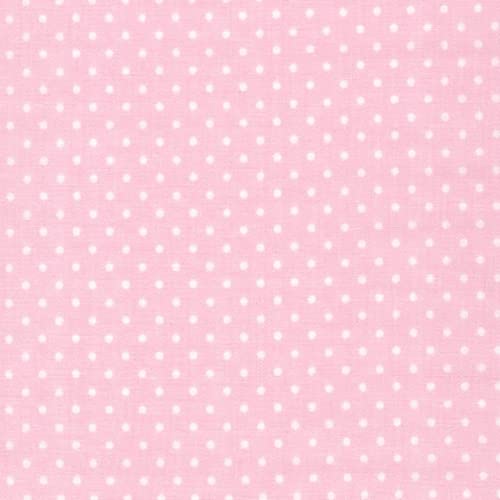 SevenberryDouble Cotton Gauze Fabric Baby Pink - per Yard