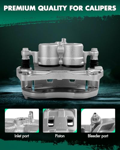 Image of SCITOO Front Left Brake Caliper With Bracket 19B3349 Fit For Subaru For B9 Tribeca 2006-2007,For Forester 2014-2018,For Legacy 2005-2019,For Outback 2010-2019,For Tribeca 2008-2014,For WRX 2015-2021