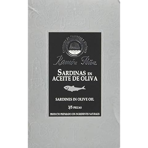 Ramon Pena Spanish Sardines in Olive Oil, 4.05 oz. Cover