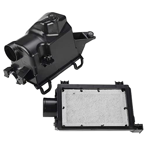 A-Premium Engine Air Filter Cleaner Box Housing W/Clamps [Fits Dohc, 4Cyl 1.5L] Compatible With Toyota Prius C 2012-2016, Hatchback, [Fwd (Front Wheel Drive Only)] - Replace# 1770021210 #TOP5
