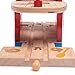 Bigjigs Rail Wooden Pirate Ship Galleon - Pirate Accessories for Wooden Train Sets, Bigjigs Train Accessories, Pirate Ship Toys for Kids, Wooden Toys for 3 4 5 Year Olds