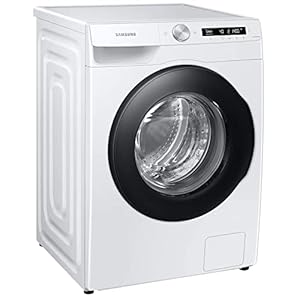 Samsung WW90T504AAW/S2 Wasmachine, 9 kg, 1400 rpm, Ecobubble, SimpleControl-bedieningsconcept, WiFi-SmartControl, hygiënestoomprogramma, wit