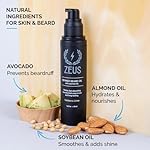ZEUS Refined Beard Oil for Men, Leave-In Conditioner for Beard & Mustache, Softens Hair, Fights Dryness & Itch (Made in USA) Sandalwood - Image 2