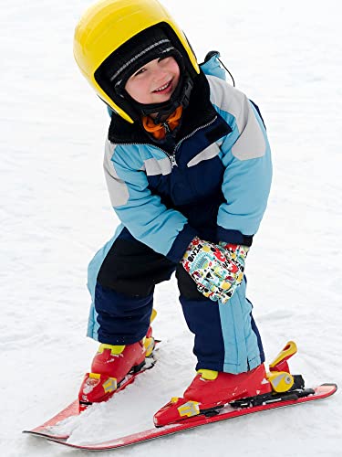 3 Pairs Kids Winter Gloves Waterproof Snow Ski Gloves Windproof Warm Unisex Ski Gloves Thermal Snow Mitten For Cold Weather Girls Boys (Cute Style, 4-7 Years) #TOP5