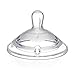 Chicco NaturalFit Nipple 6M+ Straight Fast Flow, 2PC, BPA-free Baby Bottle Nipple