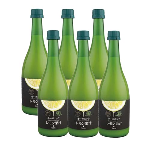 Tervis 有機レモン果汁 720ml×6本