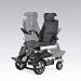 MJ-Brand Silla de Ruedas eléctrica: Elevador eléctrico de pie, Ajuste Inteligente, rampa...